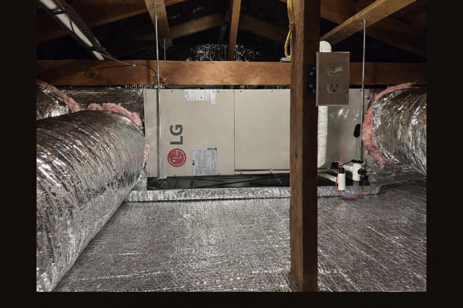 LG ducted air handler